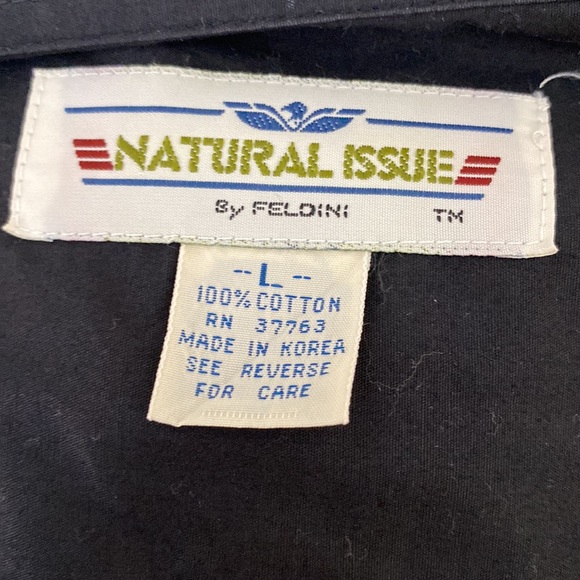 Natural Issue By Feldini Embroidered Lon Sleeve Shirt - Picture 9 of 9